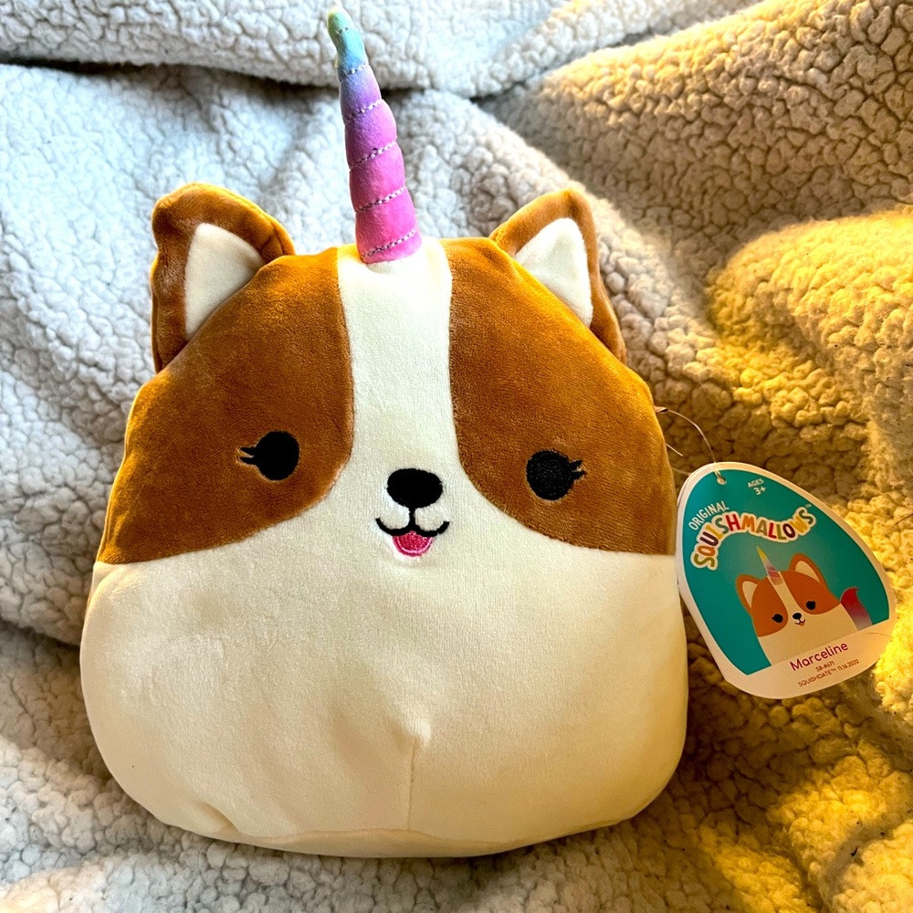 Marceline 8” Unicorn Corgi Squishmallow